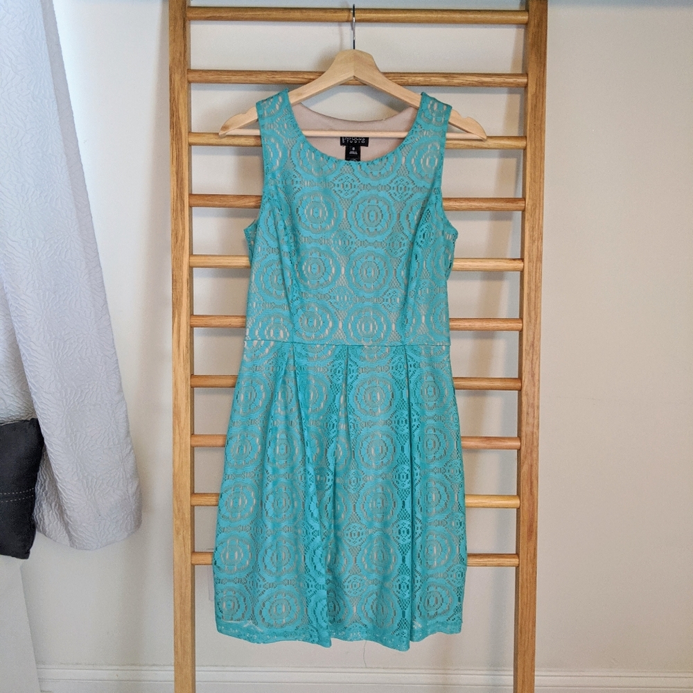 EnFocus Empire Waist Lace Dress